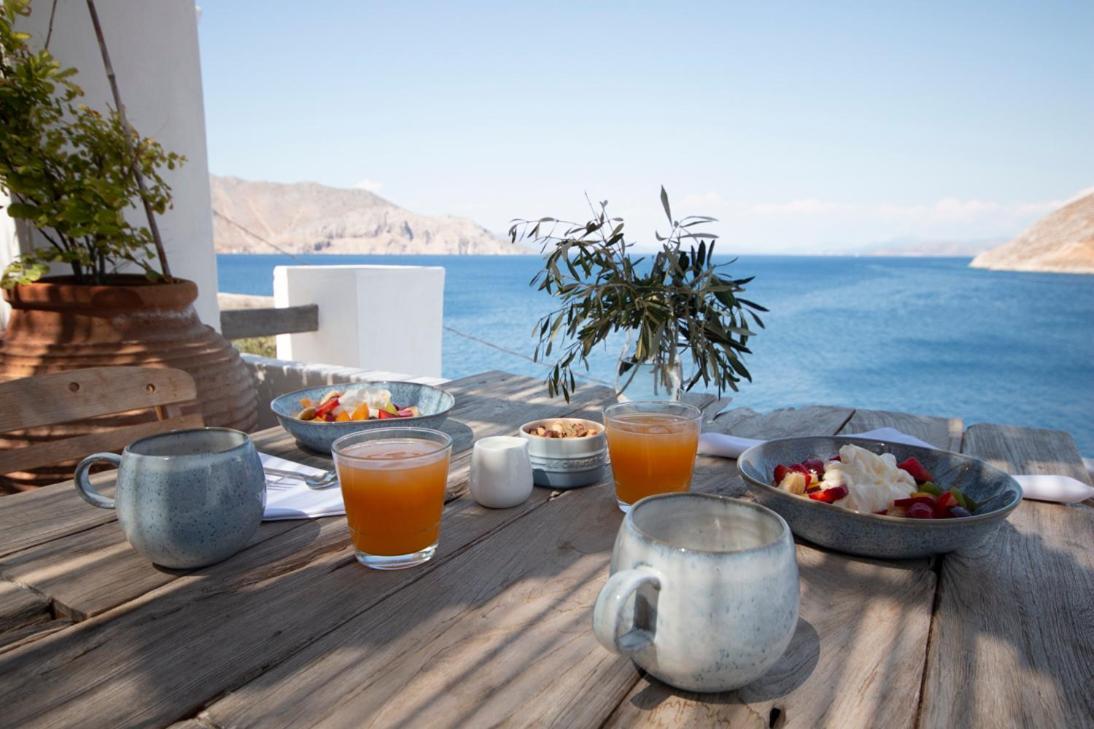 Bed and Breakfast The Anchor House Symi Exterior foto
