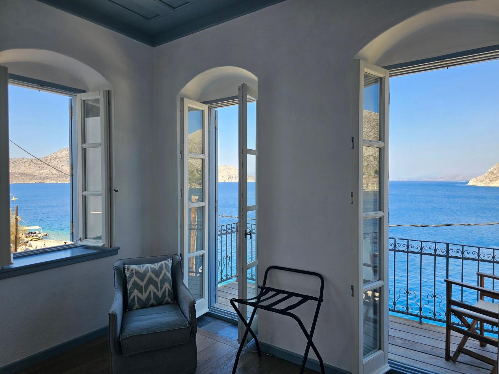 Bed and Breakfast The Anchor House Symi Habitación foto